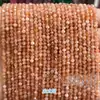 2mm 3mm 4mm Piedra Natural Facetada Bolas Pequeñas Cortadas Facetadas Cuentas Sueltas Accesorios para Joyería DIY Pulsera con Cuentas Collar Al por Mayor
