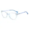 Nuevas Gafas Retro Personalizadas Ojo de Gato que Cambian de Color, Versátiles, Modernas, Sencillas, Gafas Anti Luz Azul, Adecuadas para Hombres y Mujeres con Miopía