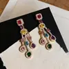 Conjunto de Joias Flor de Zircônia Banhado a Ouro Real 18K, Pulseira e Brincos Exquisitos Estilo Palácio, Joias de Luxo Leve e de Alta Qualidade