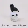 Fofo Fantasma Brilhante Noturno Desenho Animado Artesanal DIY Acessórios de Joias Presilhas de Cabelo Capas de Celular Fivelas Criativas para Sapatos Materiais Atacado