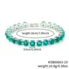 Pulsera hip hop europea y americana para hombre y mujer 6.0 venta al por mayor joyería de lujo ligero transfronteriza Amazon ebay venta caliente circonita micro incrustada mano