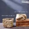 Vasos de Cerâmica Bruta Sem Esmalte para Flores Frescas com Características Zen Criativas, Novo Conjunto Respirável para Plantas Suculentas, Frete Grátis
