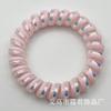 Transfronterizo Nuevo Dos Tonos Sirena Línea Telefónica Anillo para el Cabello Cuerda para la Cabeza Mujeres Audaz Alta Elasticidad Sin Marcas Accesorios para el Cabello Dientes de Peine Anticaída