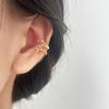 Design Único e Estiloso Ear Cuff de Zircônia, Toque de Luxo Leve e de Alta Qualidade, Versátil para o Dia a Dia, Brincos Simples para Mulheres