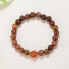 Populares no comércio exterior, pulseiras artesanais com contas para homens e mulheres aliviarem a ansiedade, pulseiras da sorte do zodíaco de cristal natural europeias e americanas