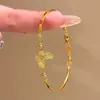 Pulsera de Mariposa para Mujer Diseño Retro Pulsera de Alta Gama 2025 Nueva Pequeña Nuevo Estilo Antiguo Chino