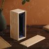 Caja de Almacenamiento Rectangular Antigua de Madera Maciza Escritorio Retro Caja de Madera Pequeña de Madera Maciza Empaque de Regalo Personalizado Caja de Té