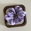 Scrunchies de Cetim Sedoso Grandes e Pequenos Estilo Francês Luxo Preguiçoso para Mulheres, Elásticos de Cabelo Coreanos, Acessórios Elásticos para Cabelo