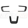 Adecuado para Ford 24 Mustang/Black Horse Mustang Volante Modificado Tiras Decorativas Interiores y Exteriores Acabado Interior de Coche Abs