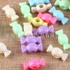 Venta al por mayor de cuentas acrílicas de caramelo de color primavera para niños, accesorios de ropa para niños con cuentas acrílicas DIY