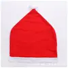 Funda de Silla de Navidad 2024 Sombrero de Navidad No Tejido Funda Decorativa para Silla Navidad al por Mayor X20