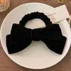 Elegante Lazo de Terciopelo para el Cabello para Mujer, Diadema de Alta Elasticidad, Goma Elástica, Cuerda para el Cabello de Año Nuevo del Caballo, Accesorio para el Cabello