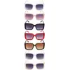Gafas de Sol Cuadradas Grandes de Gama Alta, Visera de Sol a la Moda, Gafas de Sol Anti-UV, Protección Solar para Mujer, Gafas de Sol Versátiles Multicolor