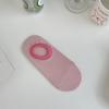 Calcetines náuticos de colores contrastantes para mujer, de verano, finos, de algodón y silicona de colores modernos, transpirables y combinables.