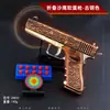 Pistola de Balas Blandas Modelo 15CM plegable Arena Águila Lobo último camino Juguete de simulación para niño seguridad utilería de ciencia y educación modelo