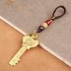 Chaveiro de latão pingente doze Zodíaco Chave de Ouro pingente de cobre puro chaveiro de carro homens e mulheres presente personalizado