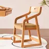 Cojín de esponja de algodón y lino al por mayor de fábrica, cojín cuadrado de color sólido de estilo japonés moderno y simple, cojín para silla de estudiante personalizado