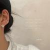 Hebilla de oreja de estrella hueca, clip de oreja de metal, temperamento simple, chica sexy, dulce, personalidad genial, accesorios de oreja, accesorios de oreja de moda para mujeres