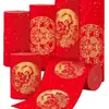 Rollo Largo de Papel Rojo para Pareados de Año Nuevo, en Blanco para Caligrafía Manuscrita, Rollo Largo Engrosado para Escribir Pareados de Año Nuevo por Uno Mismo