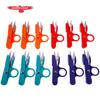 TC-801 mango de plástico de color anillo tijeras para hilo punto de cruz tijeras pequeñas tijeras para hilo Marca Águila tijeras pequeñas tijeras para hilo DIY