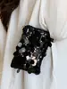 Bolso de Hombro con Cadena de Lentejuelas de Moda Tendencia Bolso Tote Cuadrado Pequeño Bolso Cruzado Casual Versátil Simple para Chicas Calientes