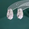 Brincos e Tarrachas de Metal Escovado com Design Simples para Mulheres, Europeus e Americanos, Desejo Aliexpress, Brincos Personalizados Mais Vendidos