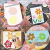 Modelos de Pintura Vazados Florais da Amazon, Pintura Colorida, Pintado à Mão, Pintado com Spray, Esfregado DIY e Estêncil, Modelos Auxiliares para Desenho de Parede