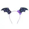 Amazon Aro para el Cabello de Halloween Tela de Fieltro Murciélago Araña Accesorios de Festival Fantasma Diadema Accesorios para el Cabello Sombrero de Calabaza