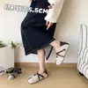 Stock Spot Estilo Retro Lunares Punta Dividida Zapatos Mary Jane para Mujer Otoño Nuevo Estilo Versátil Suela Suave Combinar con Faldas Zapatos Birkenstock