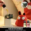 Coelho Vermelho de Desenho Animado Difusor de Pedra de Aromaterapia Sem Chama Óleo Essencial Quarto Casa Decoração de Mesa Criativa Nicho Decoração de Alto Padrão