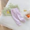 Leggings elásticos ajustados para niños y niñas, pantalones largos de otoño, leggings de otoño e invierno, pantalones cálidos para niños