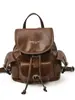 Mochila Retro de Gama Alta para Otoño e Invierno Mochila de Uso Diario para Mujer de Gran Capacidad Mochila de Viaje para Estudiantes Moderna y Versátil