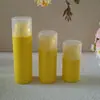 Botella de Vacío de Pico de Pato de 15 30 50ml, Botella de Presión para Esencia, Loción, Cosméticos, Botella Vacía en Verde, Rosa, Amarillo