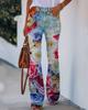 BD 02 260g twill mujer estampado imitación jeans AliExpress ebay Europeo y Americano Comercio exterior pantalones casuales delgados