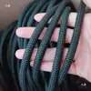 Cuerda de nylon negra cuerda de nylon negra resistente al desgaste cuerda trenzada cuerda para atar cuerda para lona cuerda de freno cuerda publicitaria