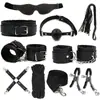 Juguetes sexuales para adultos Jiuai, accesorios SM, juguetes sexuales para parejas, bondage, látigo de cuero, tapón anal, entrenamiento del amor y provocación