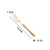 Amazon Transfronterizo Acero Inoxidable Imitación Mango de Madera Cuchillo Pequeño de Cintura de Hombre, Tenedor y Cuchara Juego de Vajilla Occidental de Cuatro Piezas para Boda