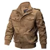 Comercio exterior exportación uniforme militar de hombre fuerzas especiales piloto abrigo chaqueta de hombre fans militares Segunda Guerra Mundial táctico mezclilla abrigo moda
