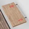 Soporte de Tabla Oculto de Una Palabra Estantería Partición Invisible Soporte Accesorios de Soporte de Tabla Oculta en Pared