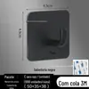 Ganchos Adesivos de Aço Inoxidável 304 Ganchos de Parede para Roupas com Adesivo 3m, Instalação sem Pregos, Armazenamento Estilo Minimalista Moderno