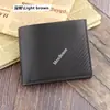 Venta Caliente Transfronteriza Cartera para Hombre 80% de Descuento Cartera de PU Portatarjetas Gran Capacidad Billetera para Monedas Pequeña Envío Directo