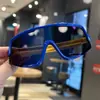 Novos Óculos de Sol Esportivos Infantis Moda Ciclismo Lente Colorida Proteção Solar Óculos de Sol Infantis para Exterior Meninos e Meninas Lente Colorida
