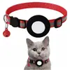 Collar personalizado para gato Amazon Airtag con cascabel, collar reflectante con huella de pata, rastreo de ubicación, regalo de Navidad