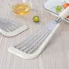 Aço inoxidável peixe frito pá de silicone punho bife frito pá em forma de ventilador borboleta vazamento pá alta temperatura resistente antiaderente pá oca