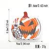 Ornamentos Decorativos de Abóbora de Halloween Novos Transfronteiriços Layout de Cena Artesanato em Placa de PVC Ornamentos Podem Ser Personalizados e Atacado