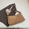 Bolsa mensageiro 2024 inverno nova moda textura simples cross-border grande capacidade ombro axila bolsa viajante tote bag