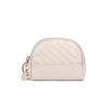 2026 Bolso Nuevo para Mujer Cartera Tejida Hecha a Mano Billetera Sencilla para Monedas Billetera de Piel Sintética Bolso Pequeño con Cremallera para Cosméticos