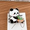 Copyright panda flor caricatura decorativo regalo clip de sellado de notas clip pp clip estudiante lindo 2 yuanes pequeña mercancía
