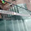Producción Personalizada de Fabricantes de Escaleras de Vidrio Templado 12 mm Barandilla 15 + 15 + 15 Vidrio Laminado Esmerilado Pedales