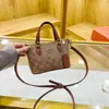 Bolso Francés Nuevo de Alta Gama para Mujer 2026 Bolso Pequeño de Mano Estampado Bolso Versátil de Hombro Cruzado Bolso de Moda para Mujer